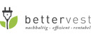 Bettervest Firmenlogo für Erfahrungen zu Stromanbietern und Energiedienstleister